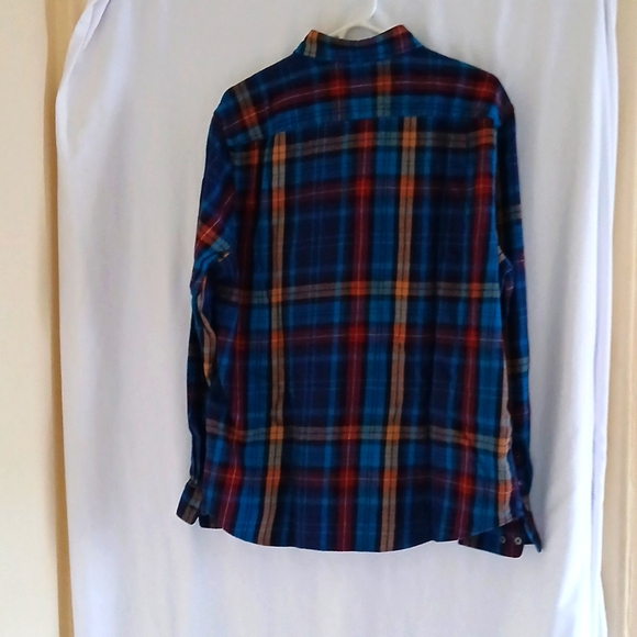 Express Plaid Flannel Shirt - Picture 2 of 4